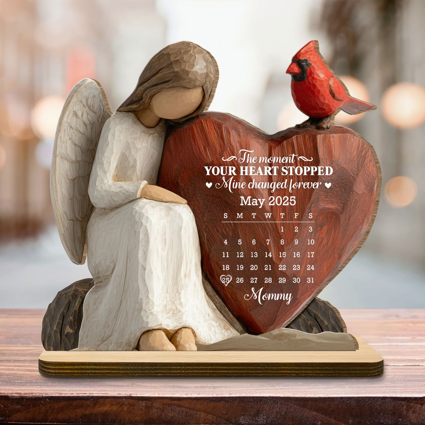 The Moment Your Heart Stopped, Angel And Heart Design