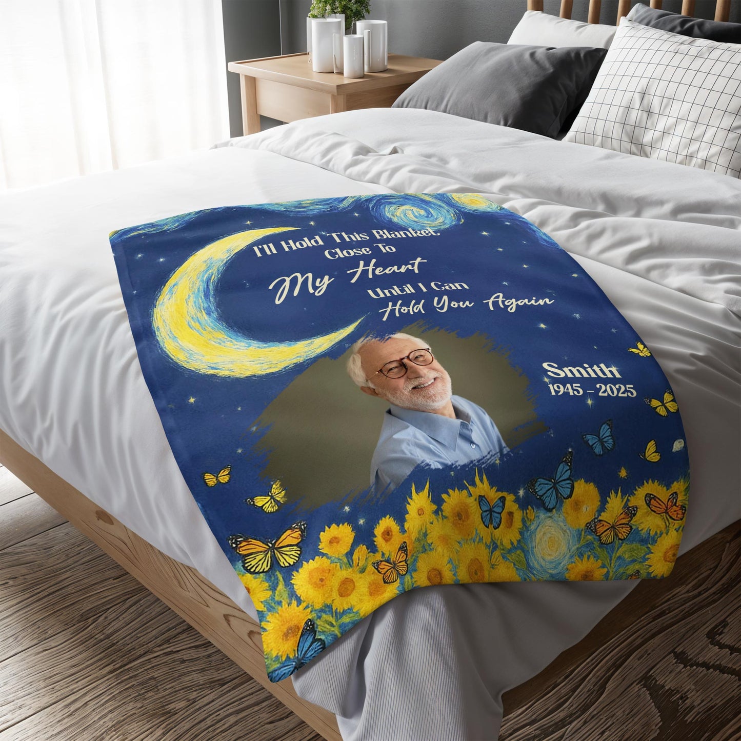 I'll Hold This Blanket Close To My Heart, Moon and Sunflowers