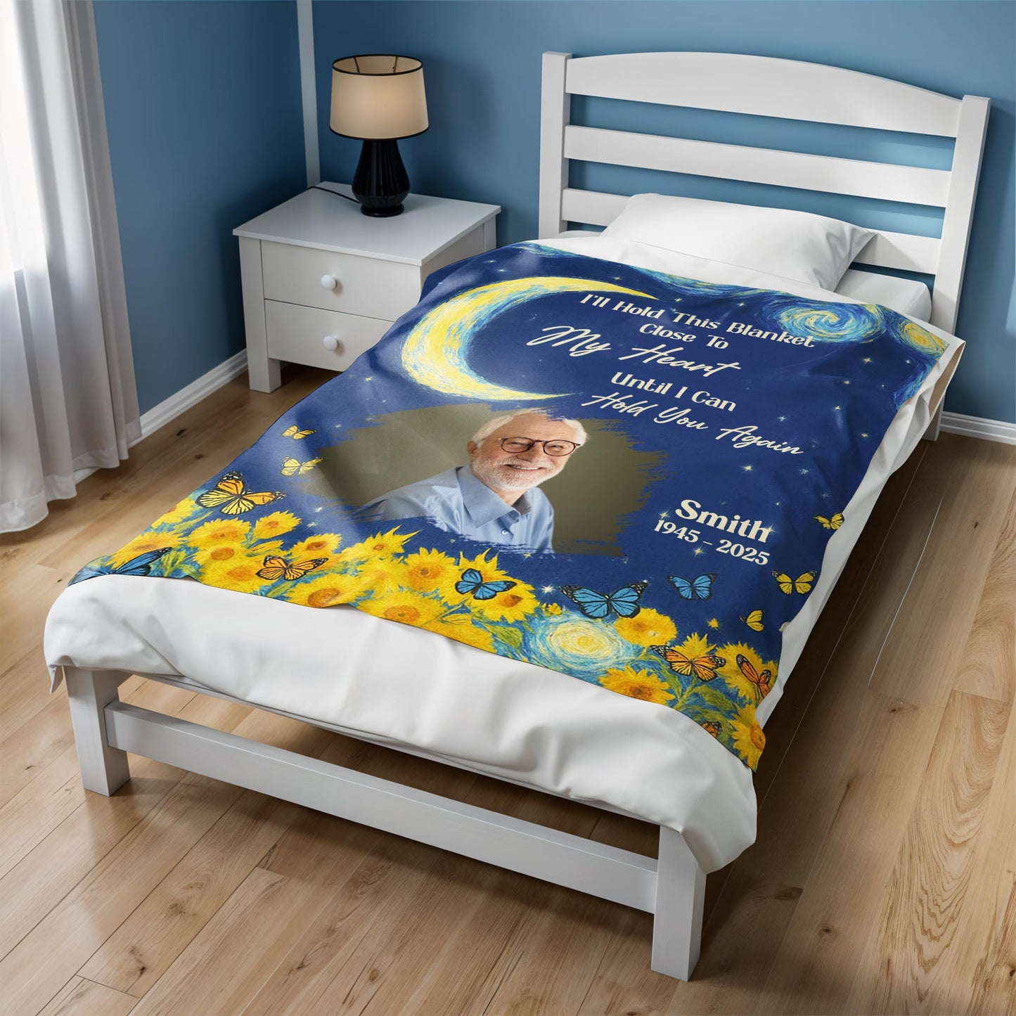 I'll Hold This Blanket Close To My Heart, Moon and Sunflowers