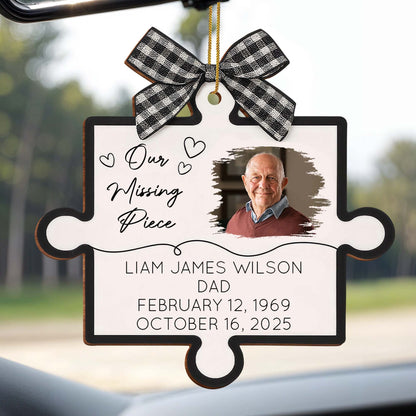 Our Missing Piece With Puzzle Piece Design