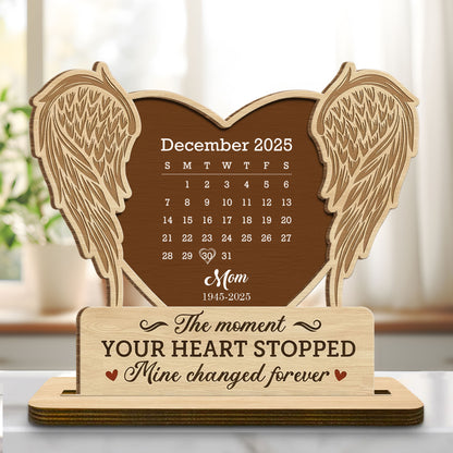 The Moment Your Heart Stopped, Angel Wings and Calendar