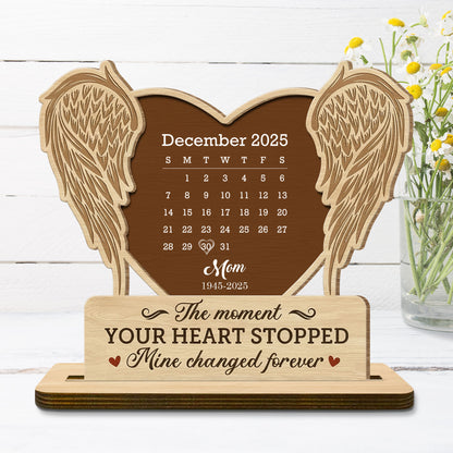 The Moment Your Heart Stopped, Angel Wings and Calendar