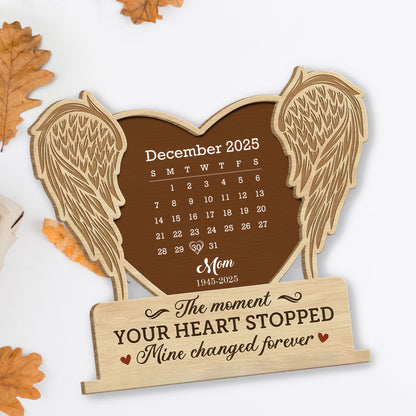 The Moment Your Heart Stopped, Angel Wings and Calendar