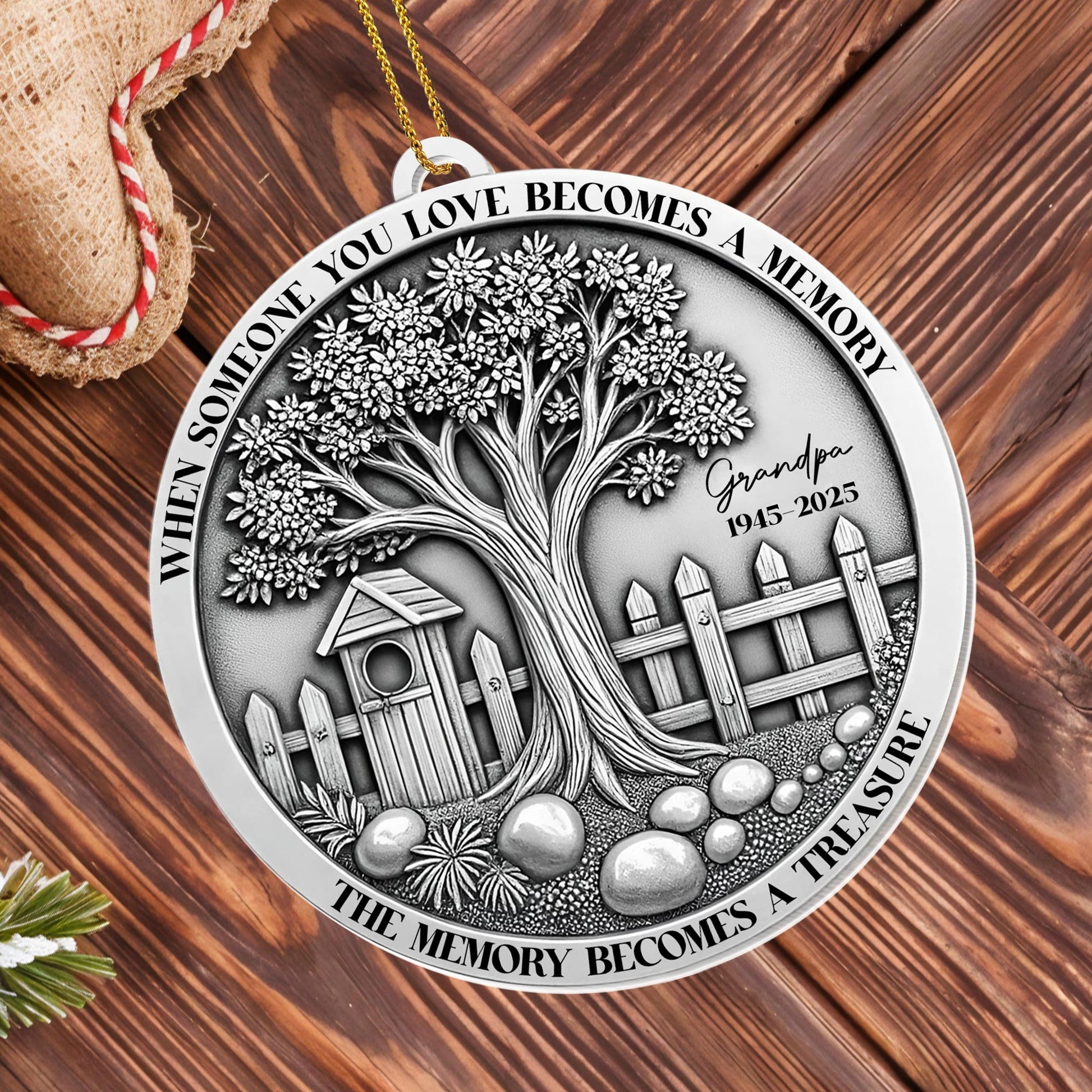 When Someone You Love Becomes A Memory, Tree And Birdhouse Design