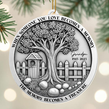When Someone You Love Becomes A Memory, Tree And Birdhouse Design