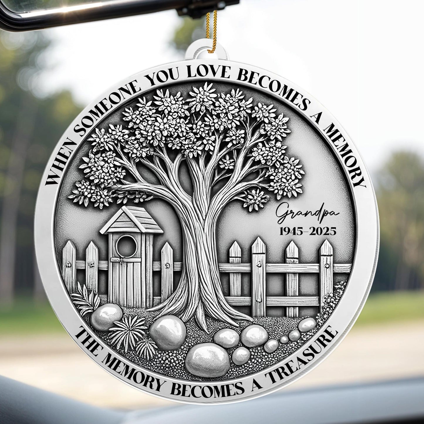 When Someone You Love Becomes A Memory, Tree And Birdhouse Design