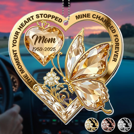 The Moment Your Heart Stopped, Mine Changed Forever, Butterfly And Heart