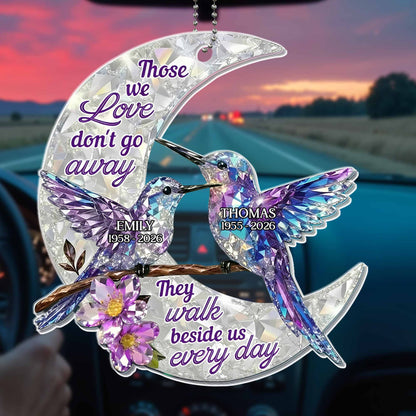 Those We Love Don’t Go Away, Hummingbird And Moon Design