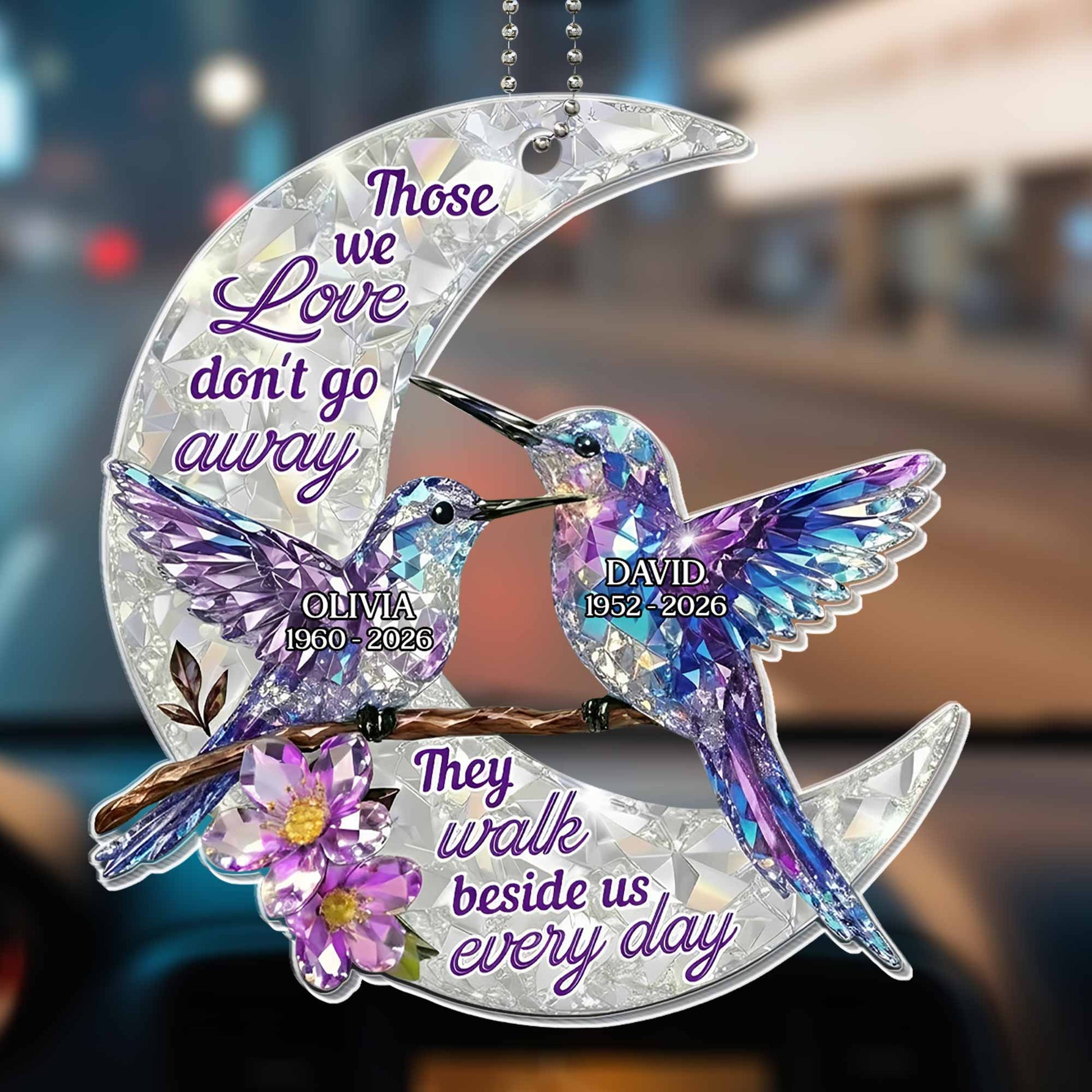 Those We Love Don’t Go Away, Hummingbird And Moon Design