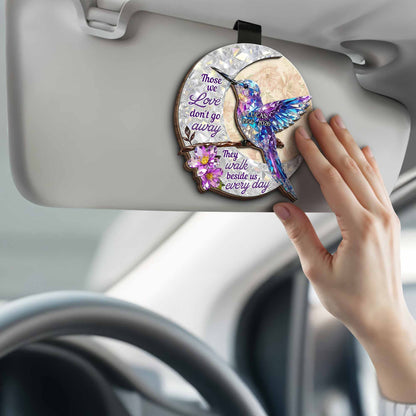 Those We Love Don't Go Away, Hummingbird And Flowers