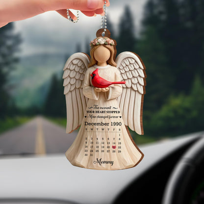 The Moment Your Heart Stopped, Angel And Cardinal Design