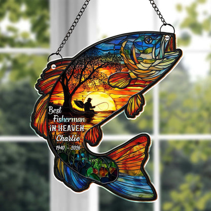 Best Fisherman In Heaven, Fisherman Fish Design