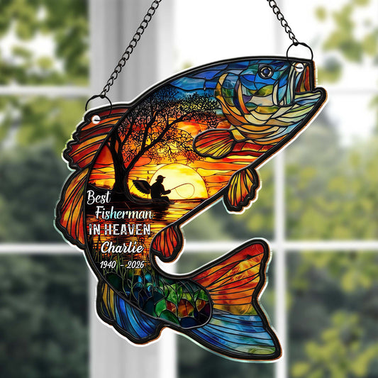 Best Fisherman In Heaven, Fisherman Fish Design