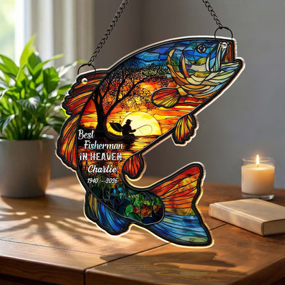 Best Fisherman In Heaven, Fisherman Fish Design