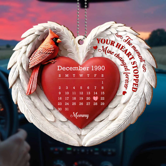 The Moment Your Heart Stopped, Wings and Heart Design