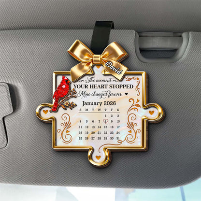 The Moment Your Heart Stopped, Memorial Cardinal Puzzle Piece