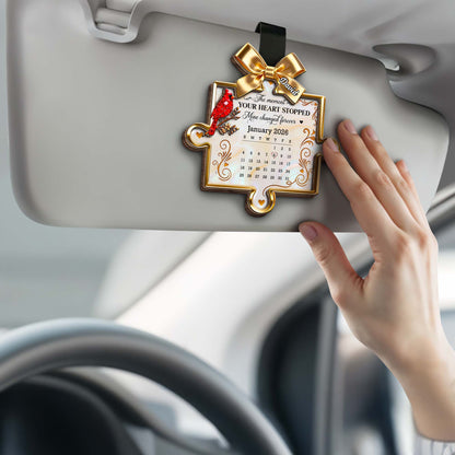 The Moment Your Heart Stopped, Memorial Cardinal Puzzle Piece