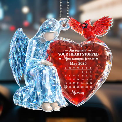 The Moment Your Heart Stopped, Angel And Heart Ornament