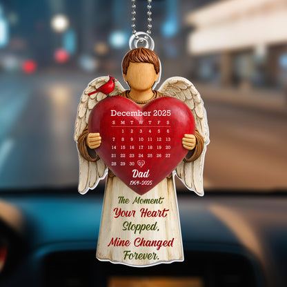 The Moment Your Heart Stopped, Angel Holding Heart