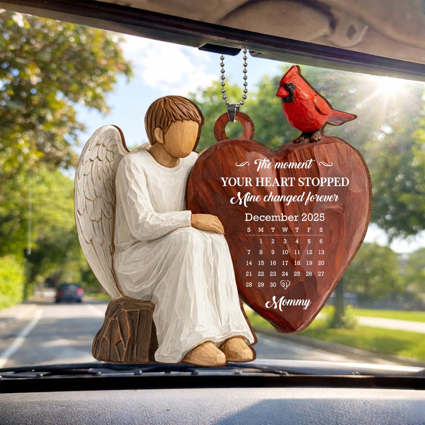 The Moment Your Heart Stopped, Angel And Heart Design