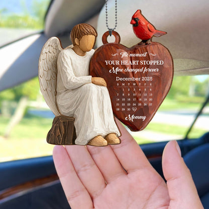 The Moment Your Heart Stopped, Angel And Heart Design