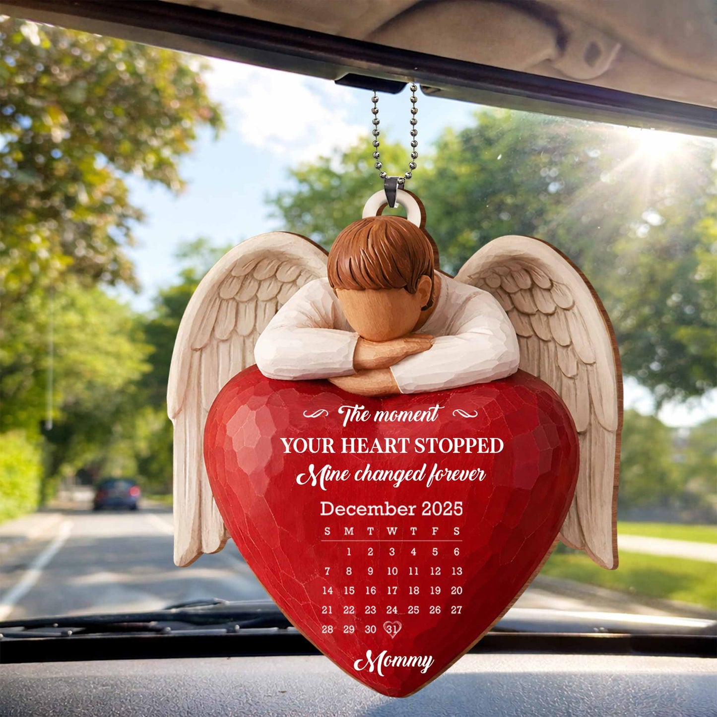 The Moment Your Heart Stopped, Angel Heart Ornament