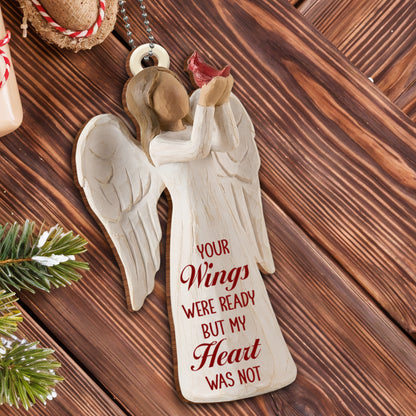 Your Wings Were Ready, Angel Heart Ornament