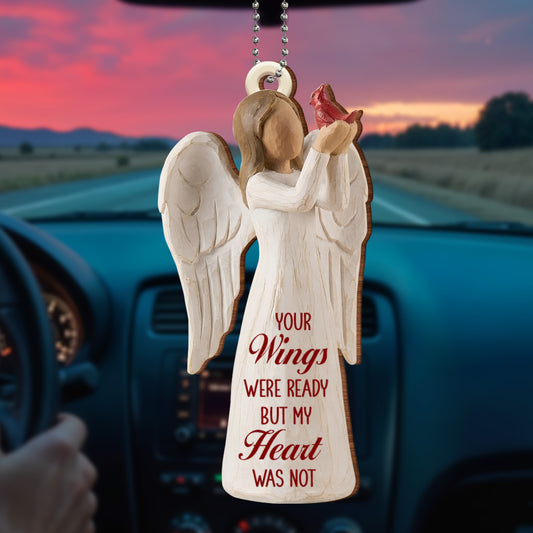 Your Wings Were Ready, Angel Heart Ornament