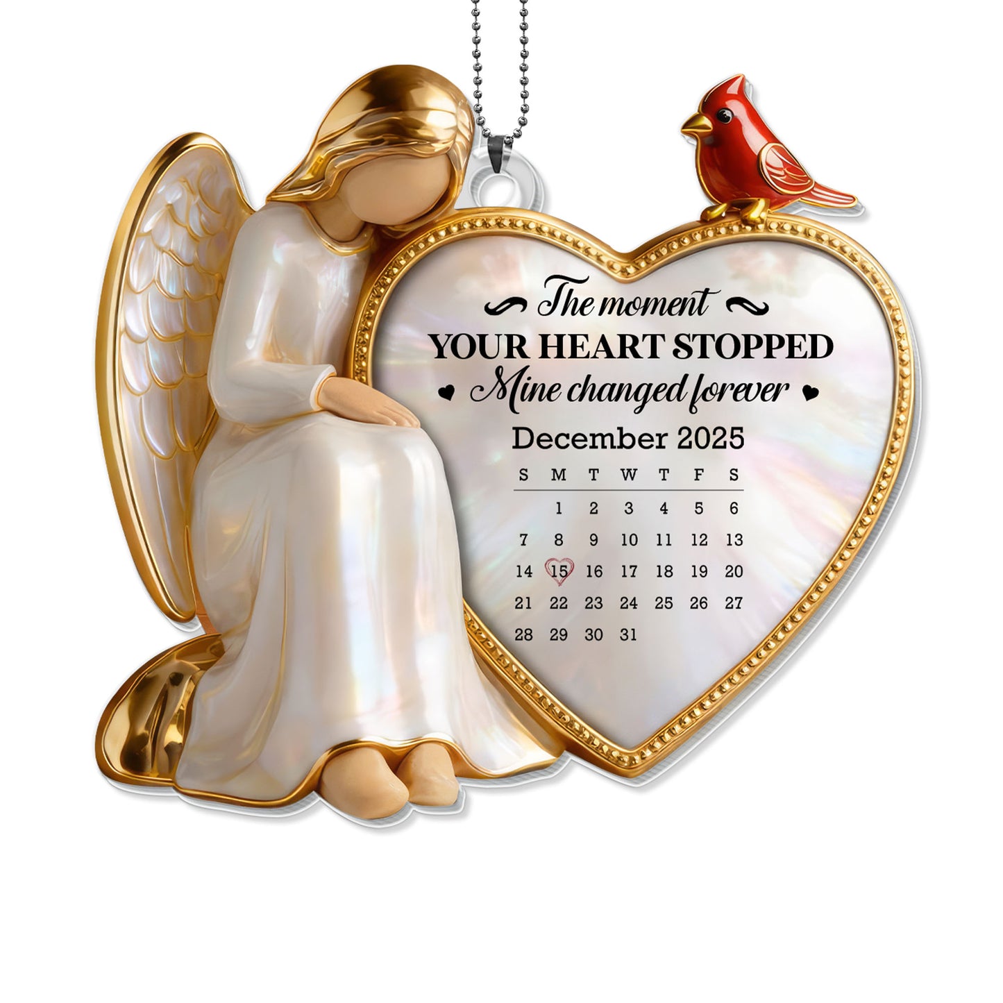 The Moment Your Heart Stopped, Angel And Heart Design