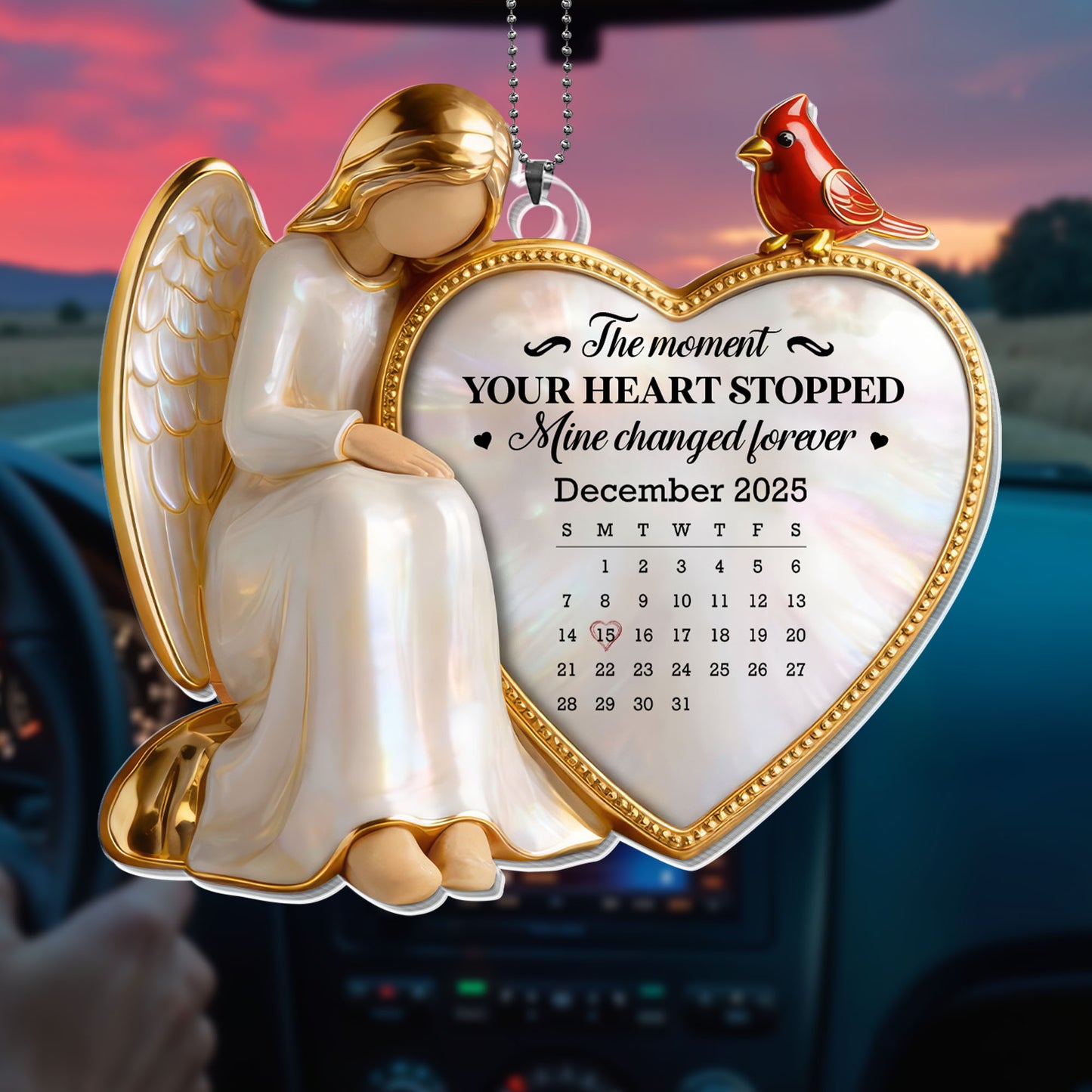 The Moment Your Heart Stopped, Angel And Heart Design