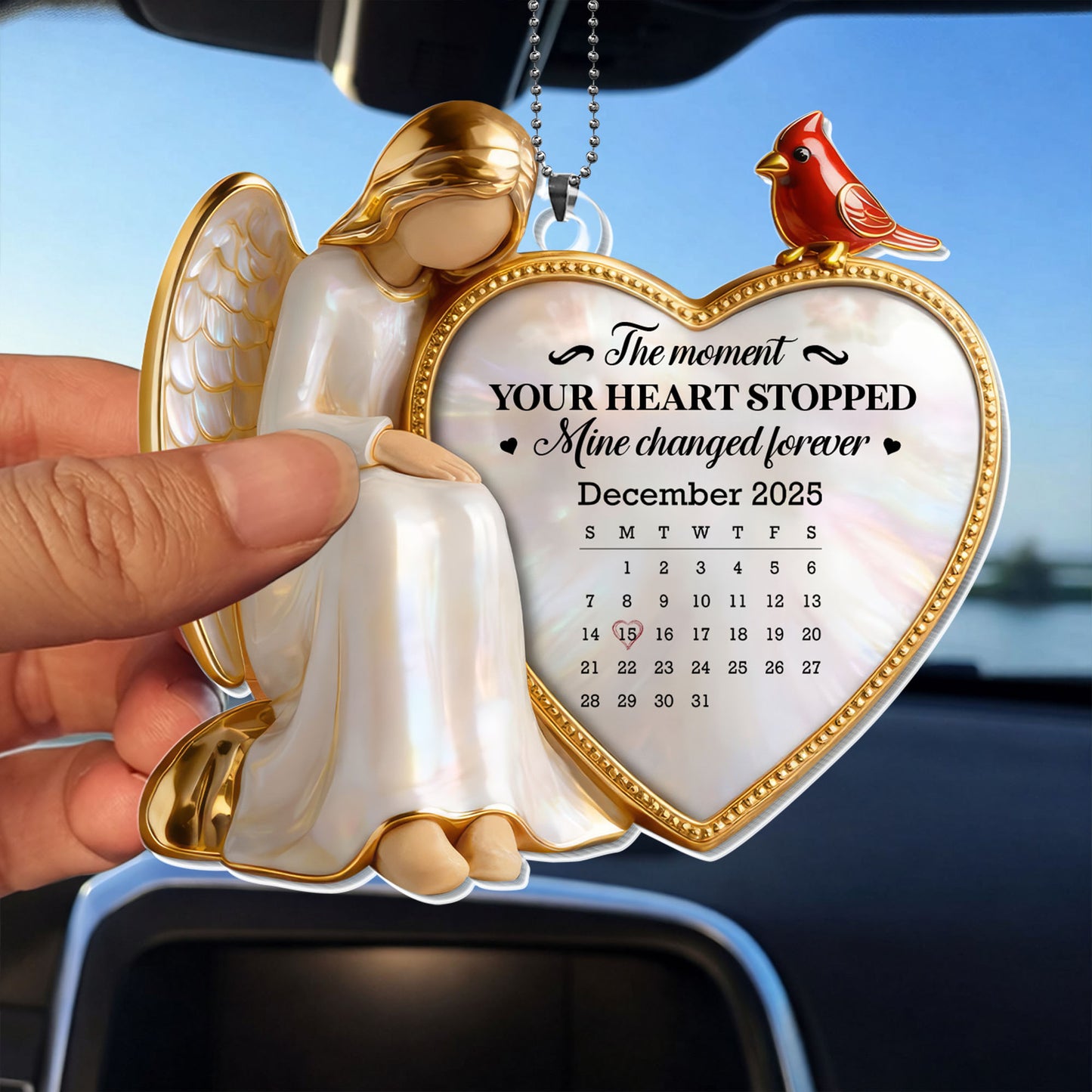 The Moment Your Heart Stopped, Angel And Heart Design