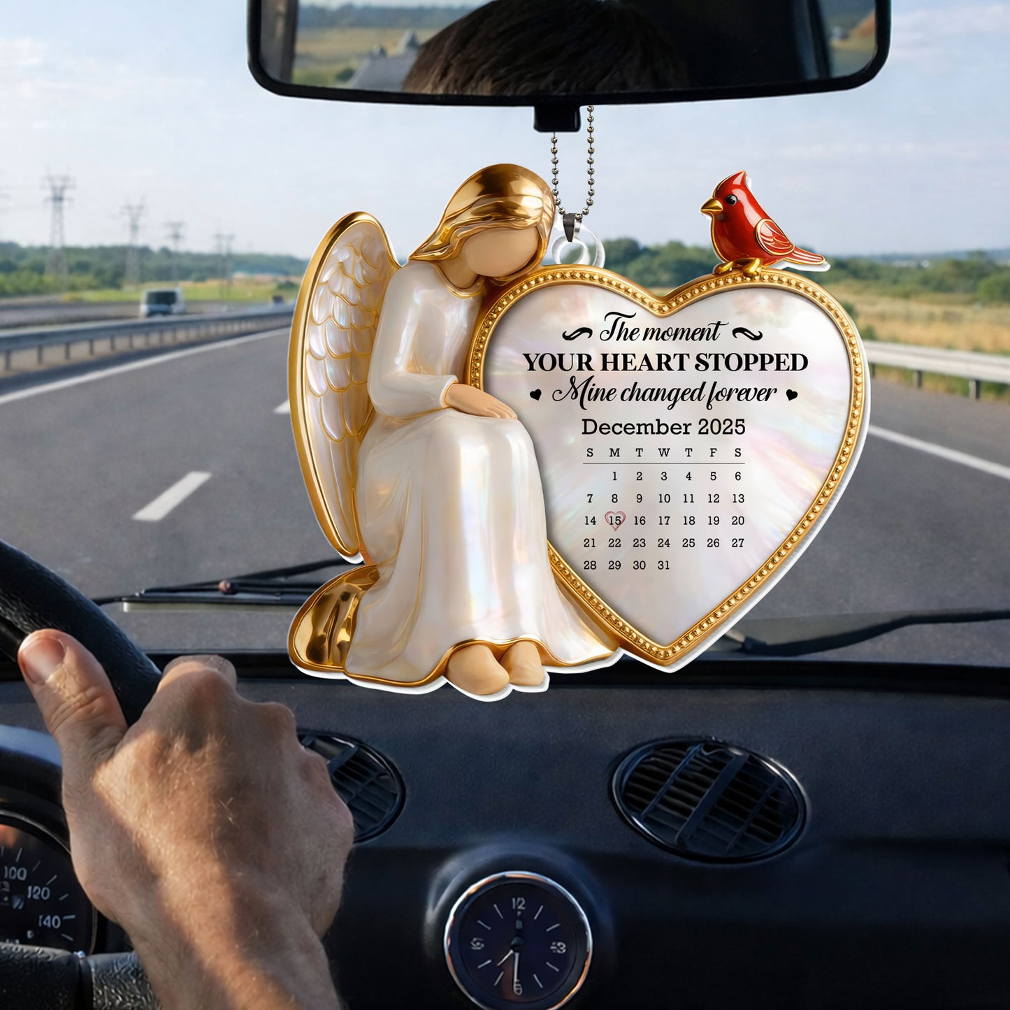 The Moment Your Heart Stopped, Angel And Heart Design