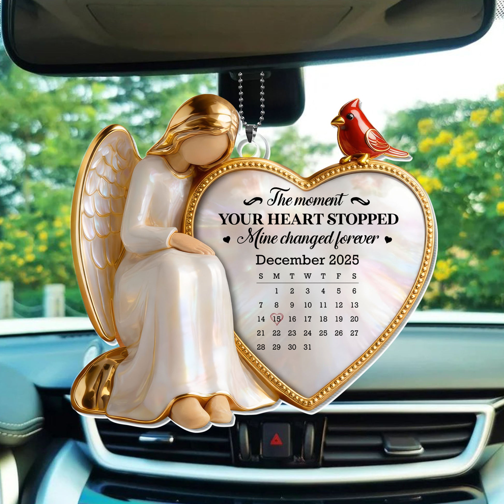 The Moment Your Heart Stopped, Angel And Heart Design