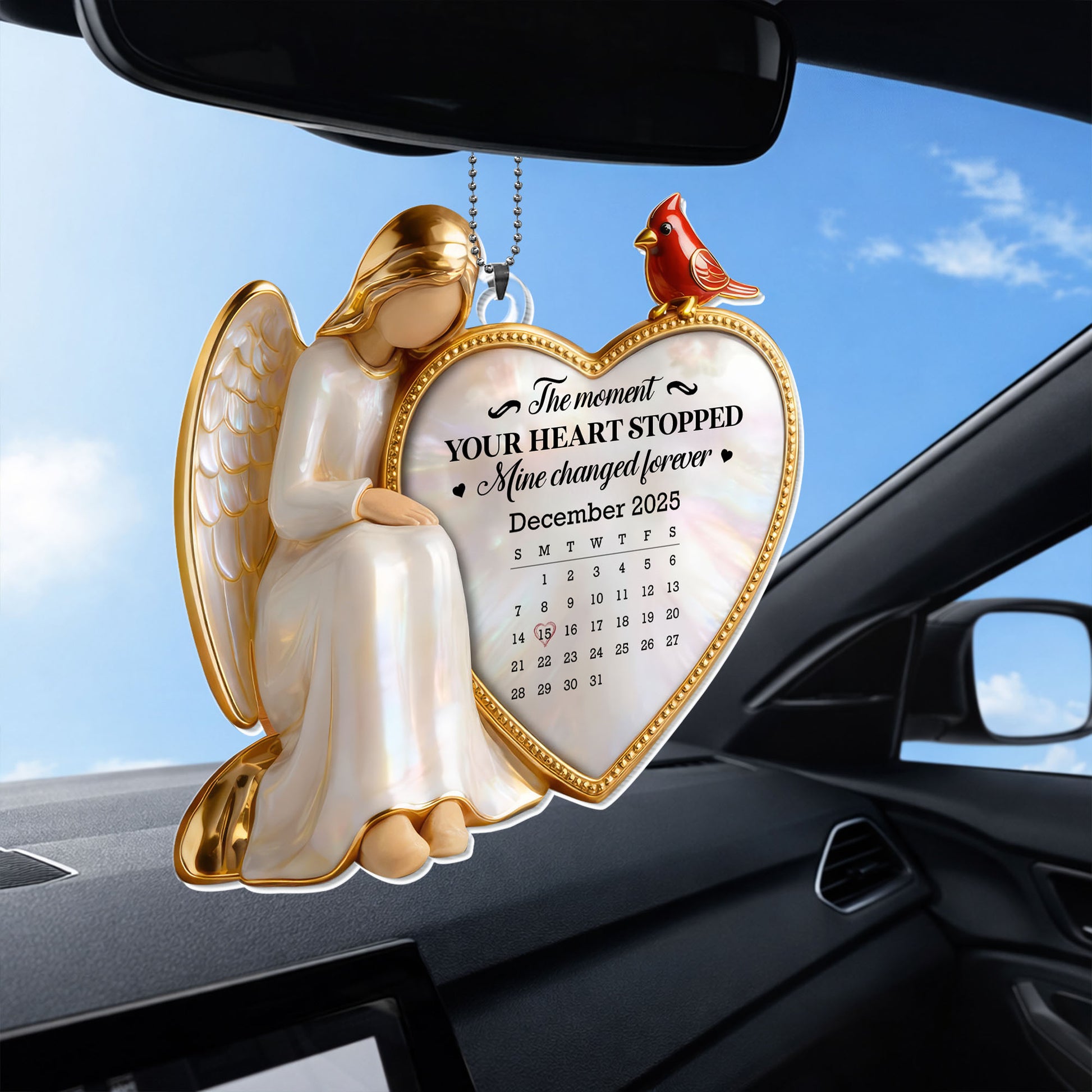 The Moment Your Heart Stopped, Angel And Heart Design