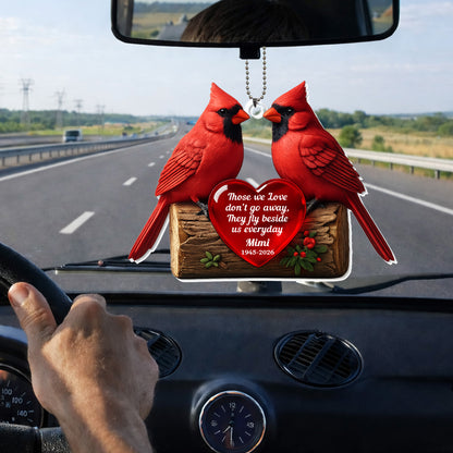 Those We Love Don't Go Away, Cardinals Heart Design