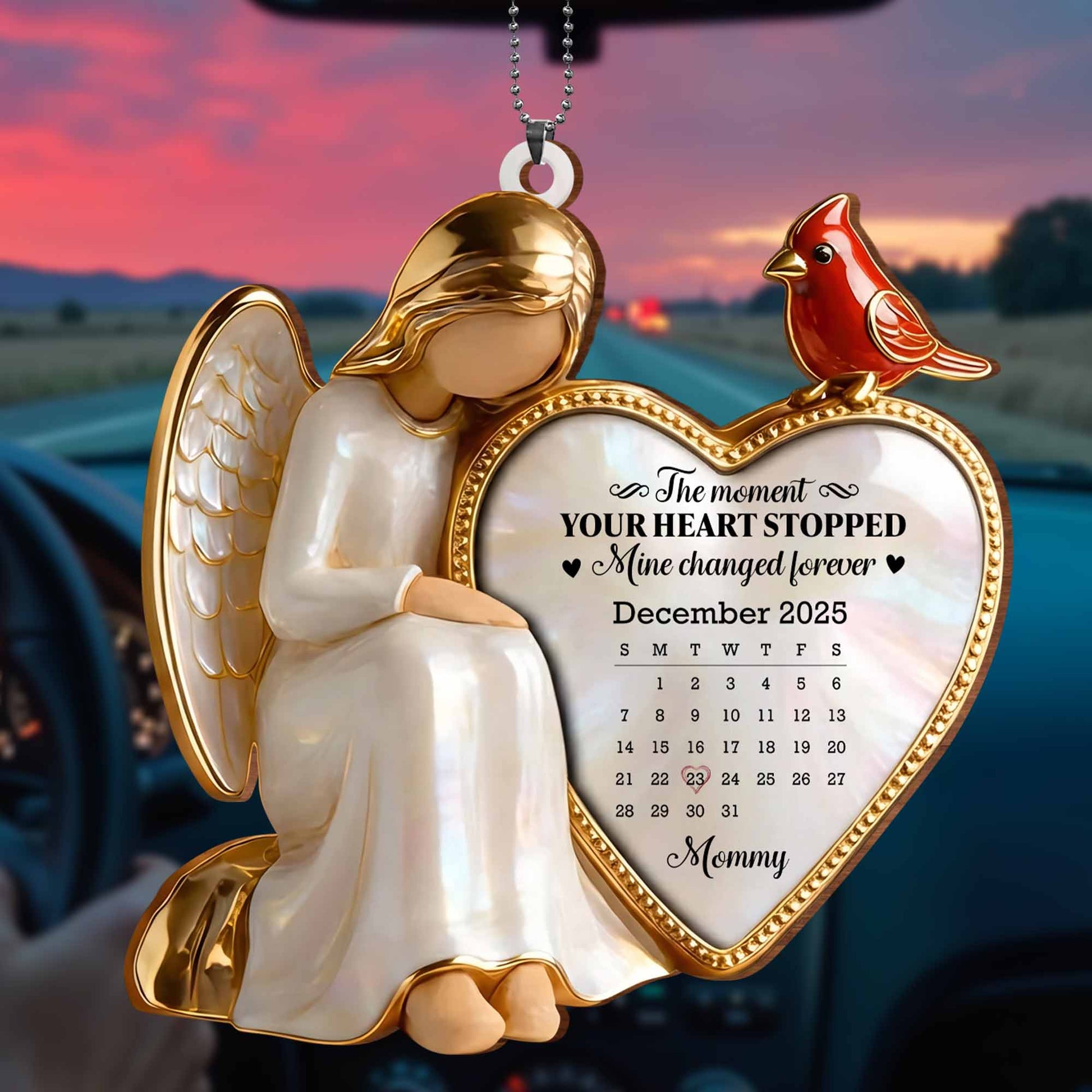 The Moment Your Heart Stopped, Angel And Cardinal Heart Tribute