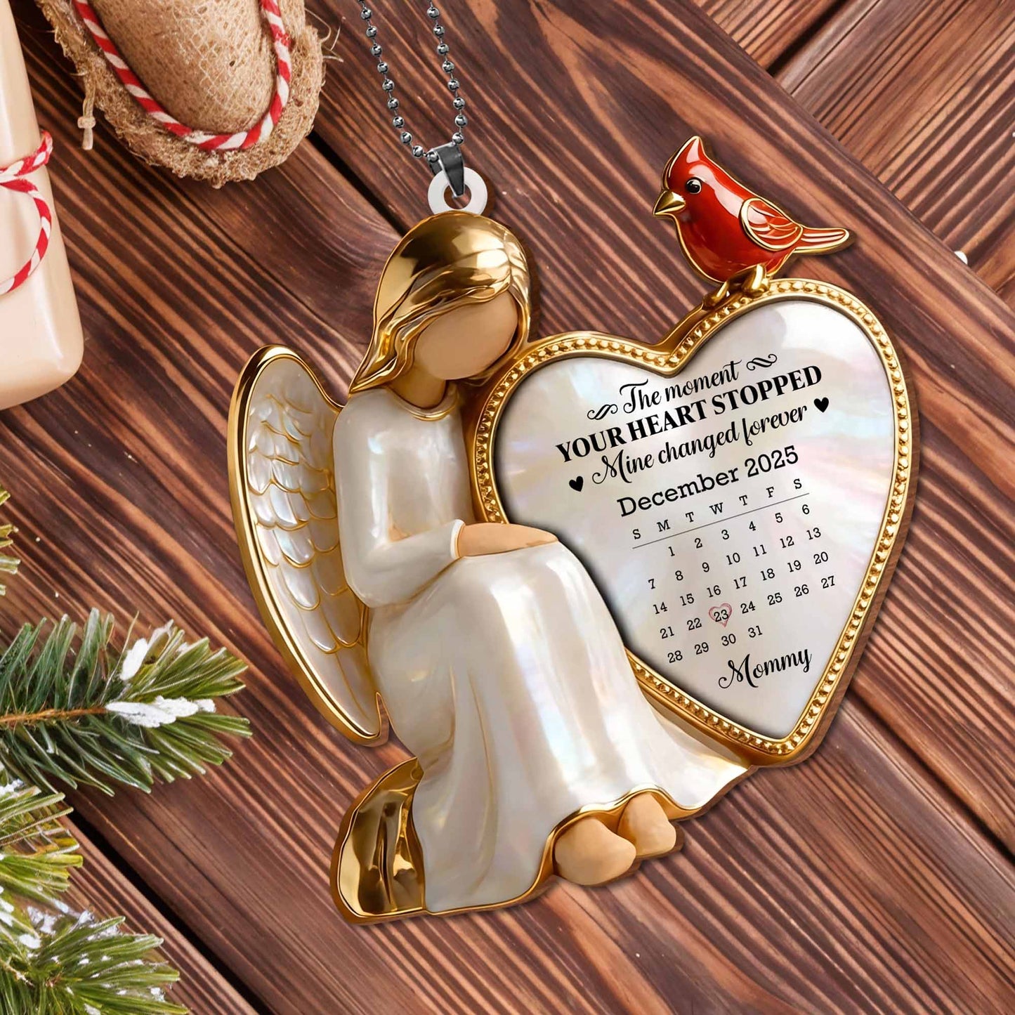 The Moment Your Heart Stopped, Angel And Cardinal Heart Tribute