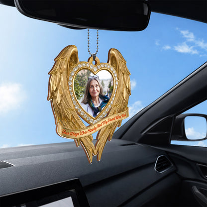 Your Wings Were Ready Heart Ornament