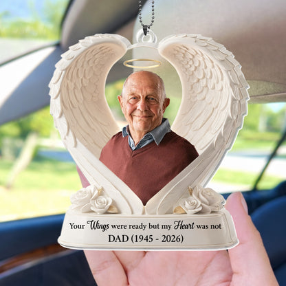 Your Wings Were Ready But My Heart Was Not Dad Angel Wings