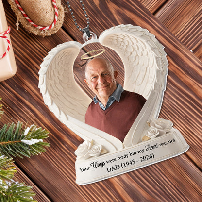 Your Wings Were Ready But My Heart Was Not Dad Angel Wings