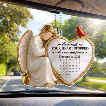 The Moment Your Heart Stopped, Angel And Heart Ornament