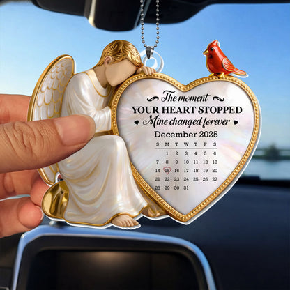 The Moment Your Heart Stopped, Angel And Heart Ornament