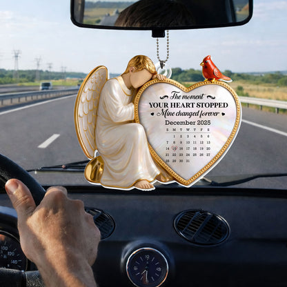 The Moment Your Heart Stopped, Angel And Heart Ornament