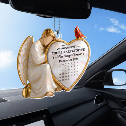 The Moment Your Heart Stopped, Angel And Heart Ornament
