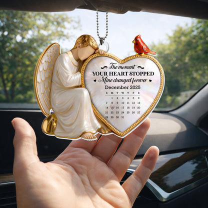 The Moment Your Heart Stopped, Angel And Heart Ornament