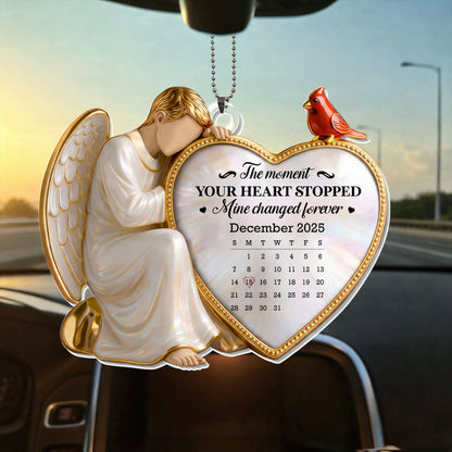 The Moment Your Heart Stopped, Angel And Heart Ornament
