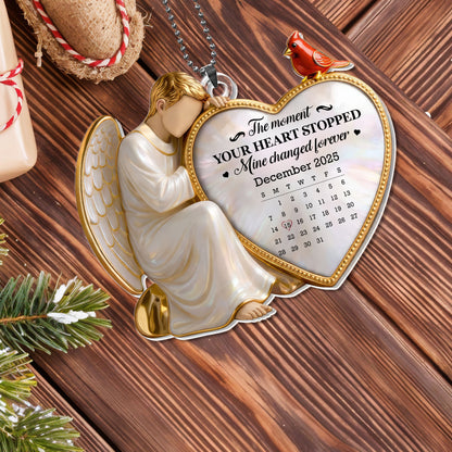 The Moment Your Heart Stopped, Angel And Heart Ornament
