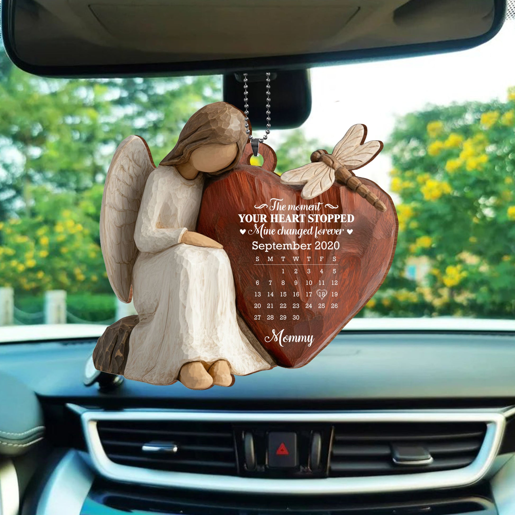 The Moment Our Heart Stopped Heart Calendar Angel Cardinal