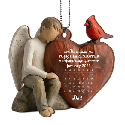 The Moment Your Heart Stopped, Angel And Cardinal Heart Calendar
