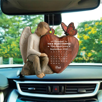 The Moment Your Heart Stopped, Angel And Cardinal Heart Calendar